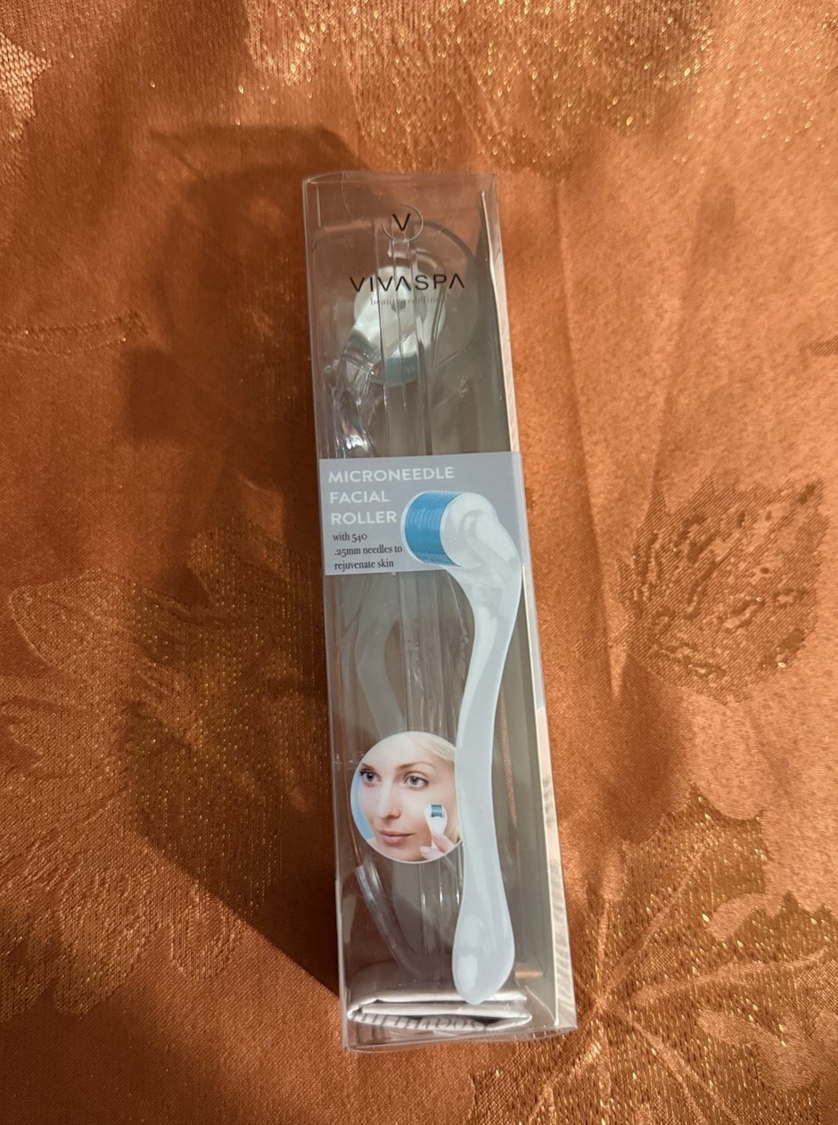 Vivaspa Microneedle Facial Roller .25mm New!