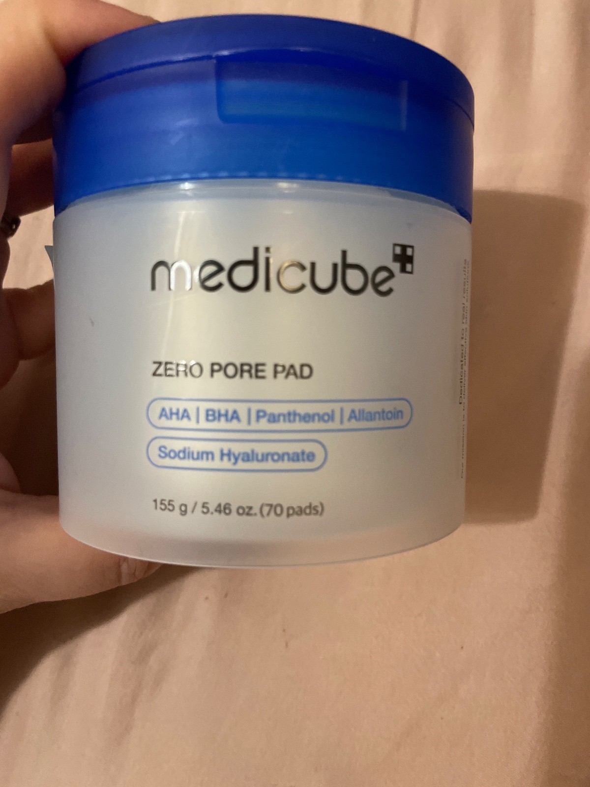 Medicube Zero Pore Pad. 5.46oz. 70 Sheets. New/Sealed. For Sensitive Skin.