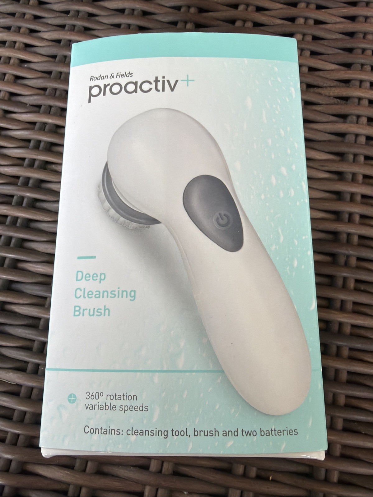 Rodan & Fields Proactiv Deep Cleansing Brush NIB 360 Rotation Skin Treatment