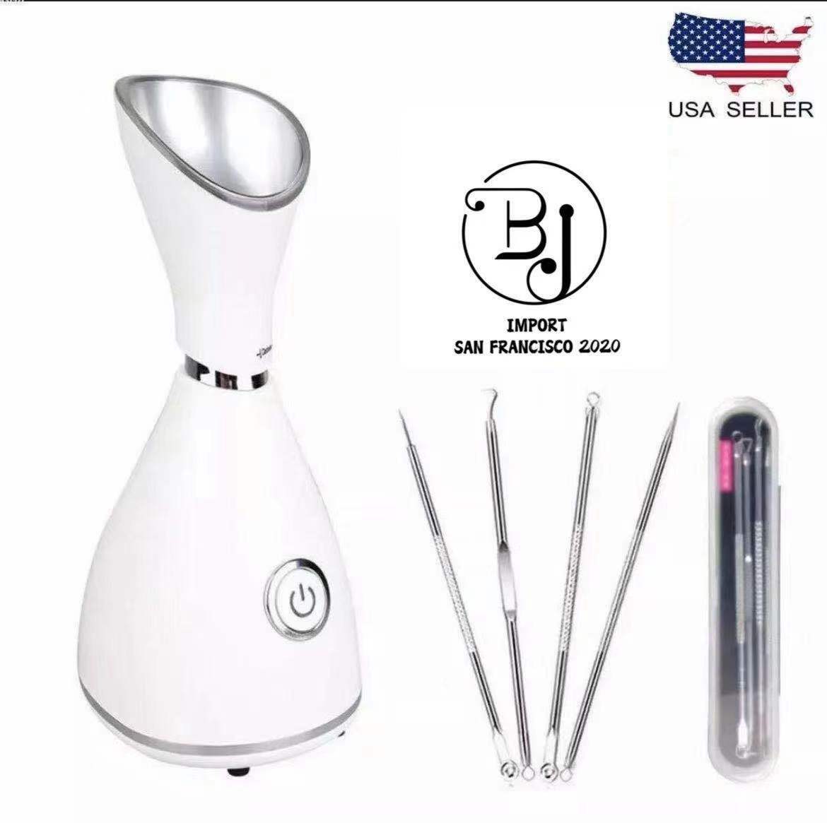 Facial Steamer Nano Ionic Face Sprayer SPA Skin Care FREE blackhead remove kit*