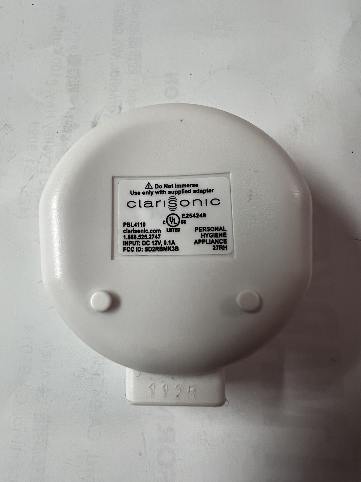 OEM Clarisonic Charger Head (no AC Adapter) for MIA1 MIA2 Skin Facial Brush
