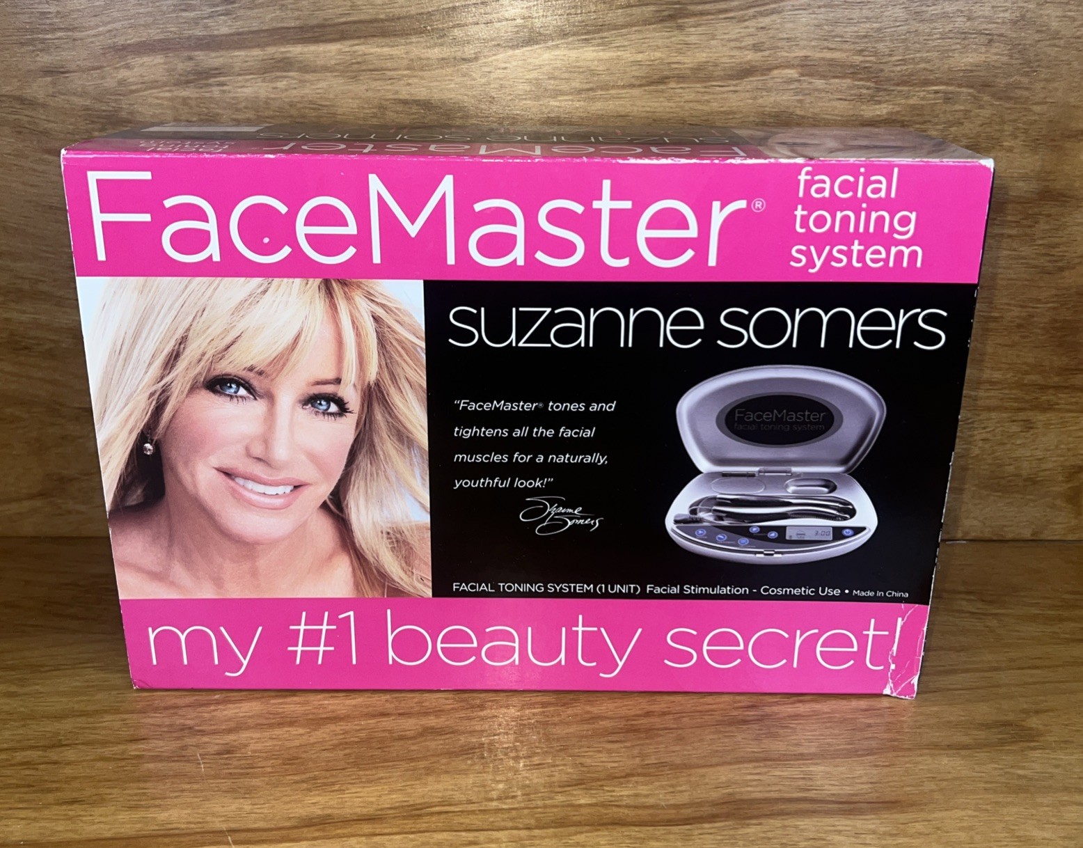 FaceMaster Platinum Facial Toning System Suzanne Somers NIB New In Box