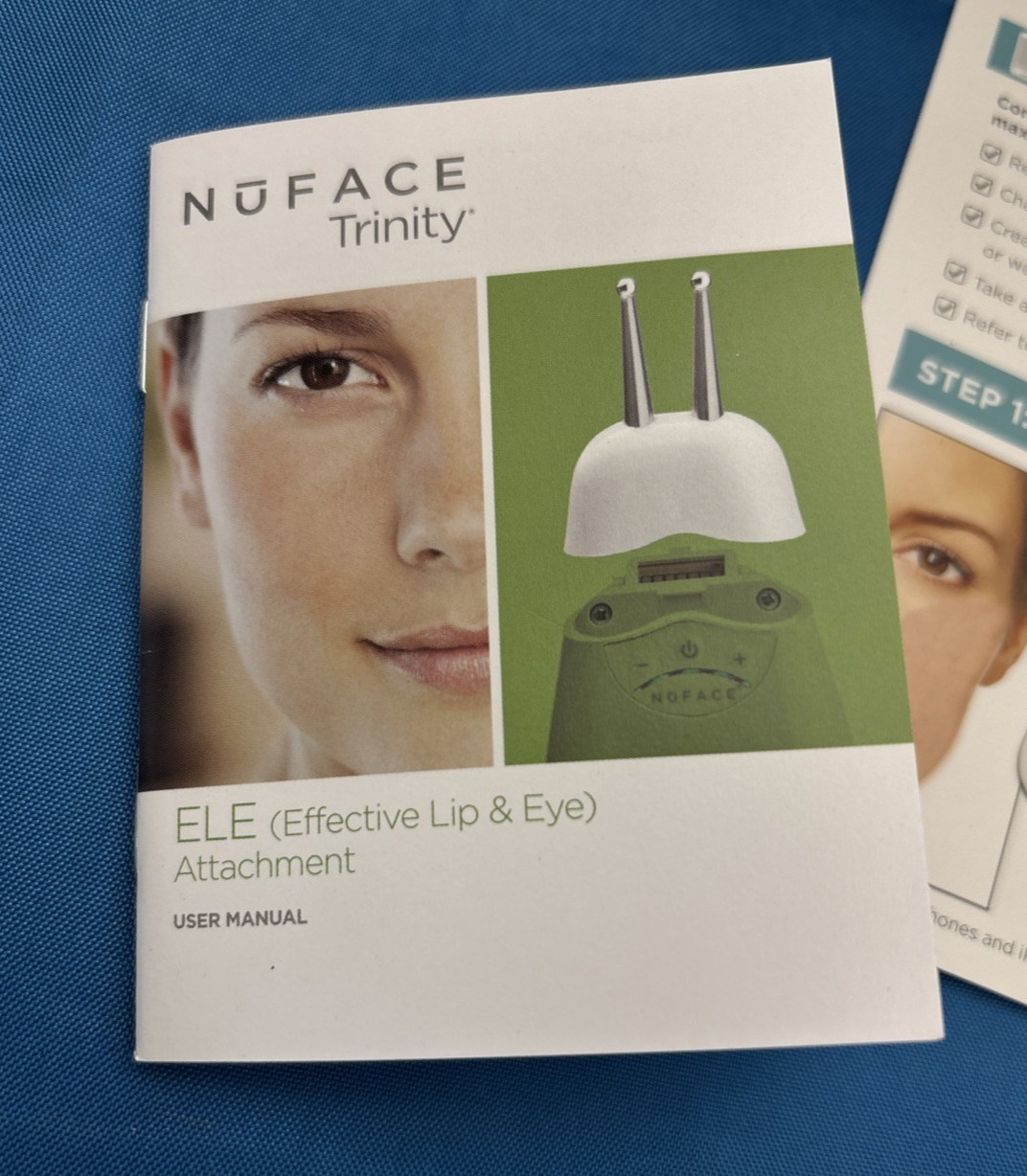 NuFace Trinity Facial Toning Device w/ ELE Kit Teal New