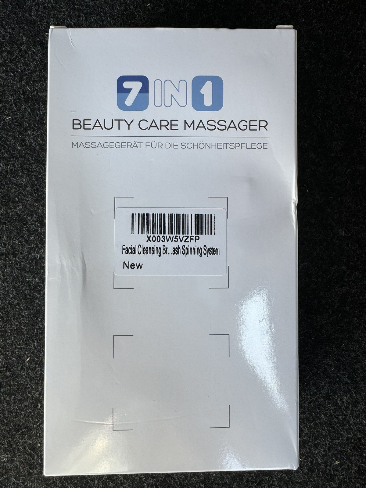 Coslus 7 in 1 Beauty care Massager Color Blue 7pcs