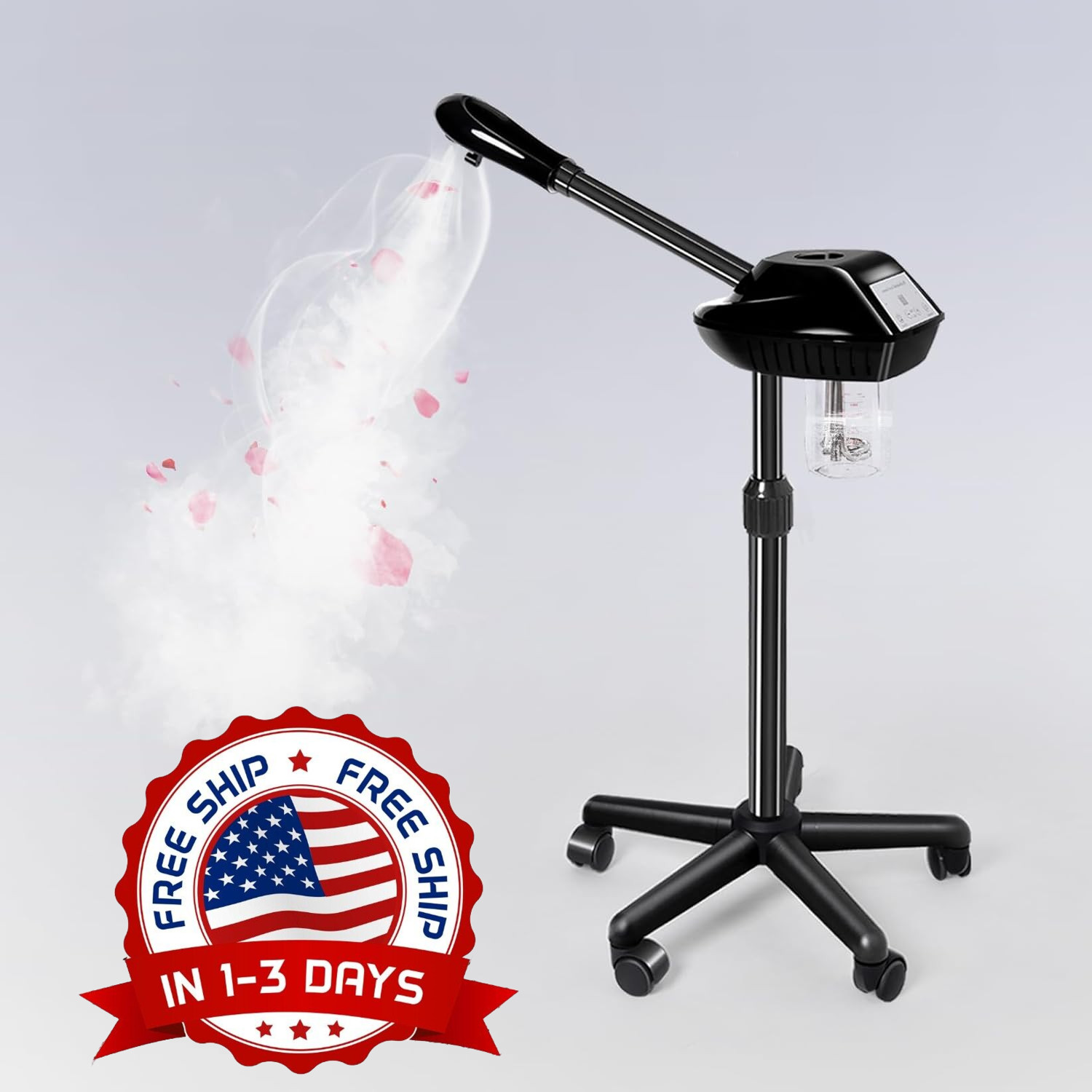 Vaporizador Facial Profesional Limpieza Sauna De Cara Poros A Vapor Para En Casa