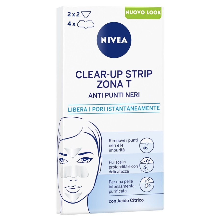 Nivea Clear-Up Strip T Zone 6 St