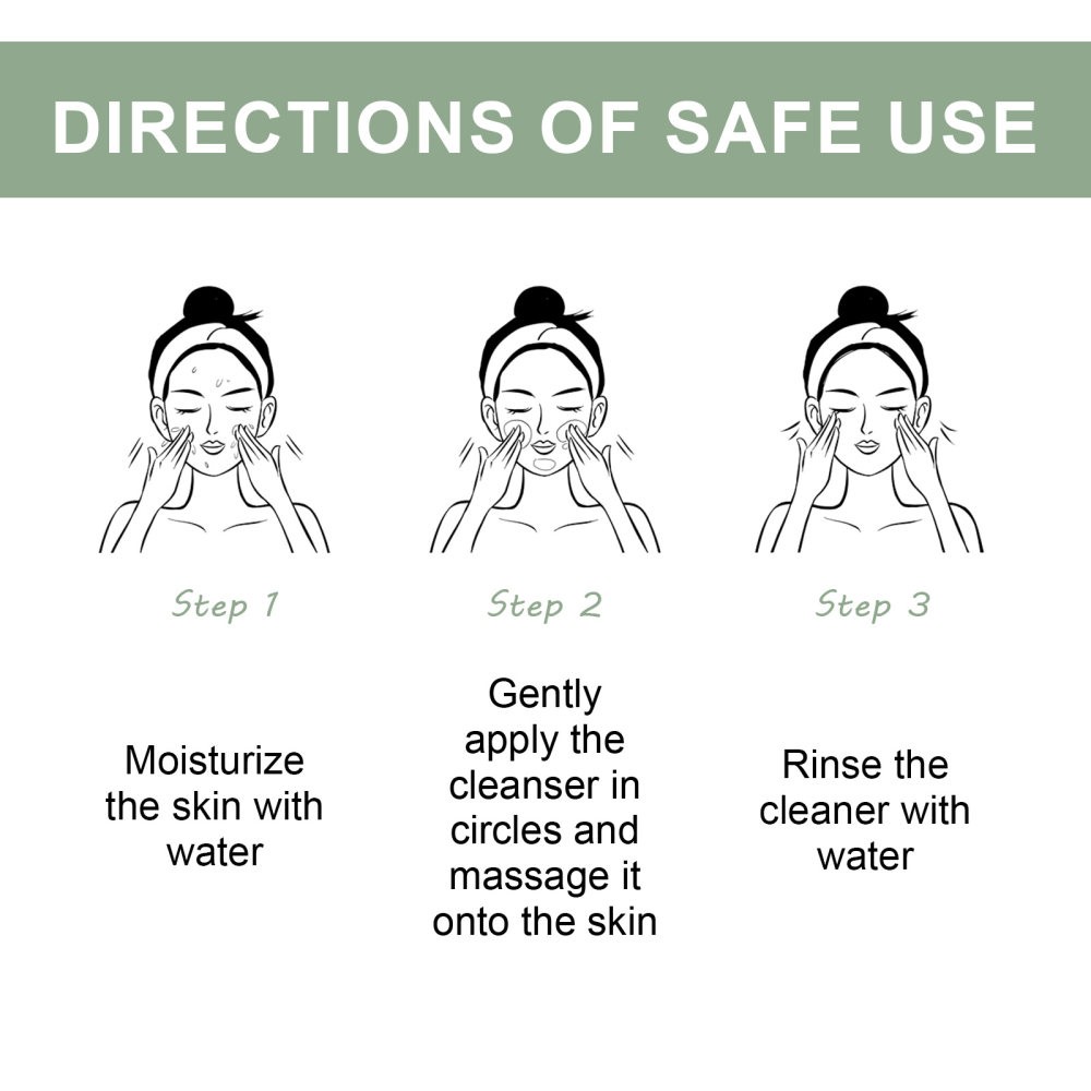 Pore Cleansing Cleanser Facial Skin Brightening Deep Cleansing