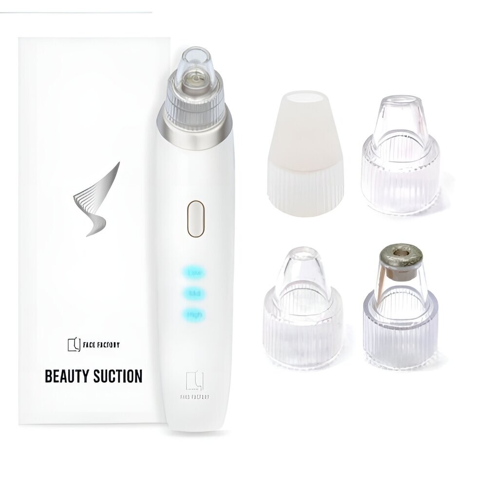 Face Factory Beauty Suction Pore Cleaner Sebum Blackhead Dead Skin Removal Tools