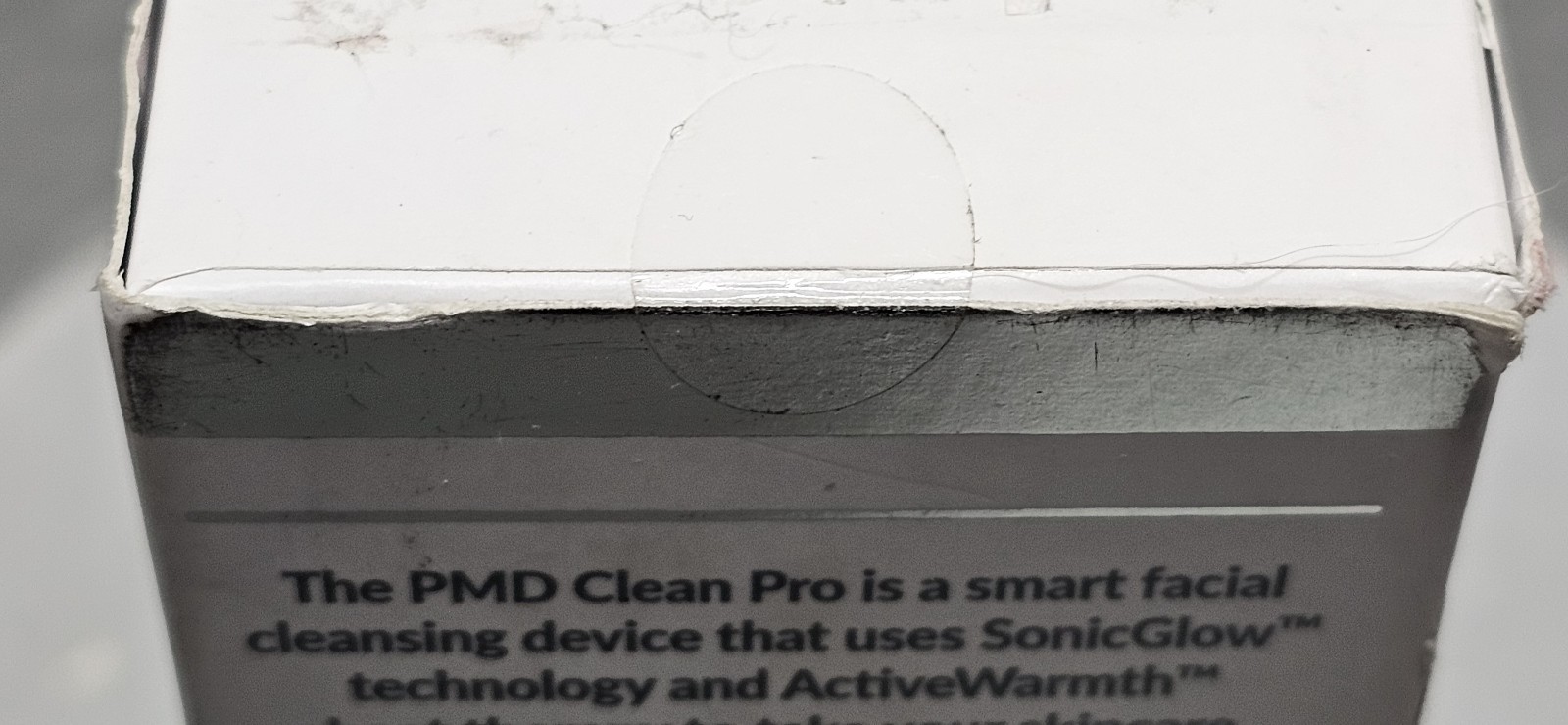 NEW PMD Smart Facial Cleansing PMD Clean Pro Silver Heat Therapy Massager Boxed