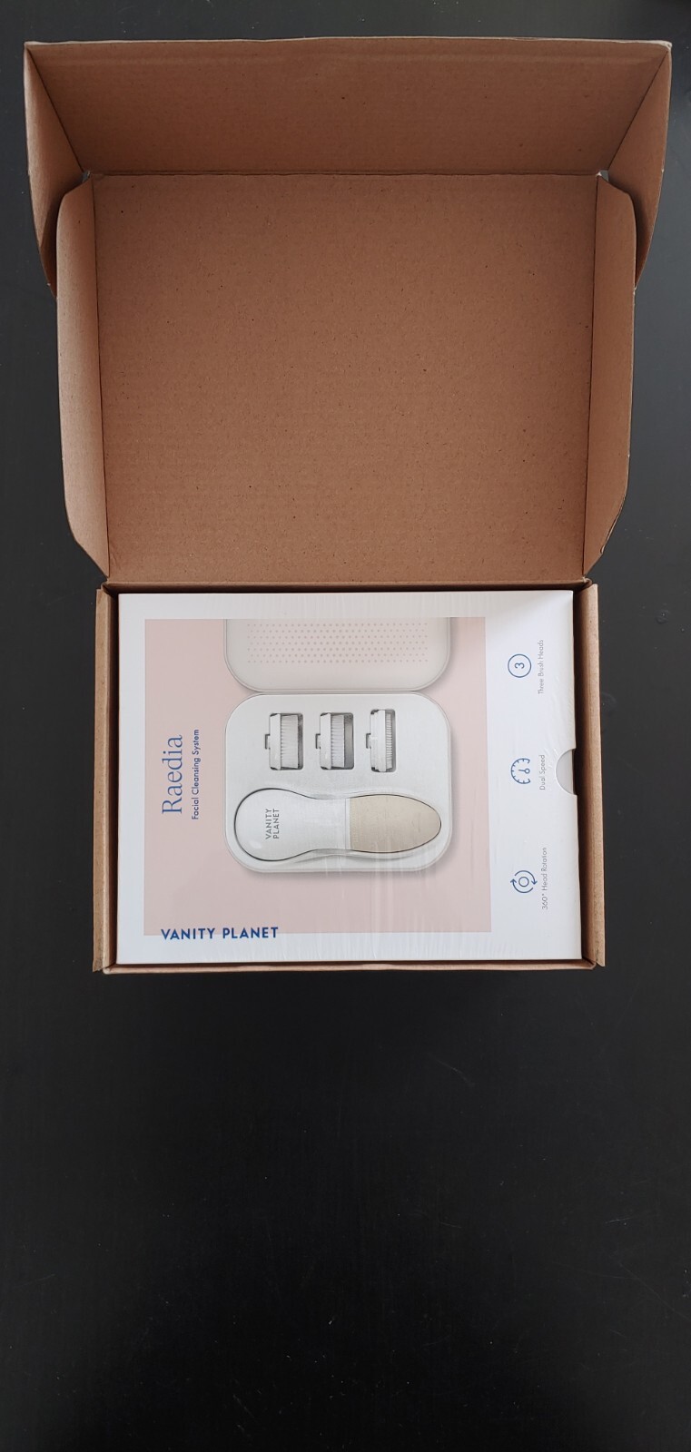 RAEDIA FACIAL CLEANSING BRUSH BY VANITY PLANET
