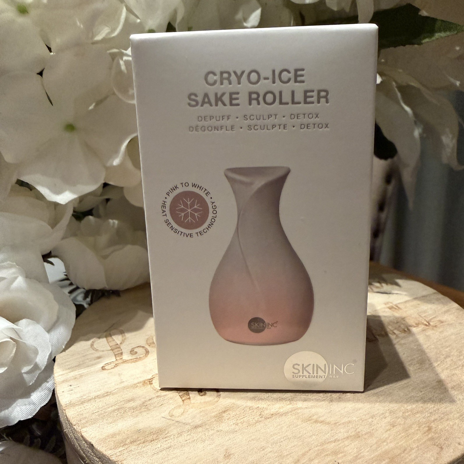 Skin Inc Cryo-Ice Sake Roller Sealed NIB