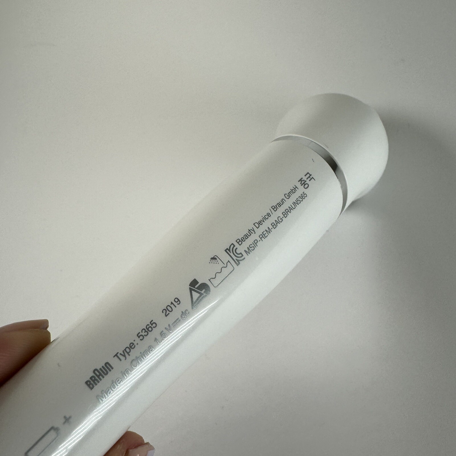 Braun FaceSpa Pro Facial Cleansing Brush System Handle Only 5365