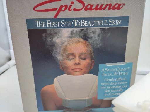 Vintage Epi-Sauna Compact Facial Steamer Quality Facial At Home In 10 Mins