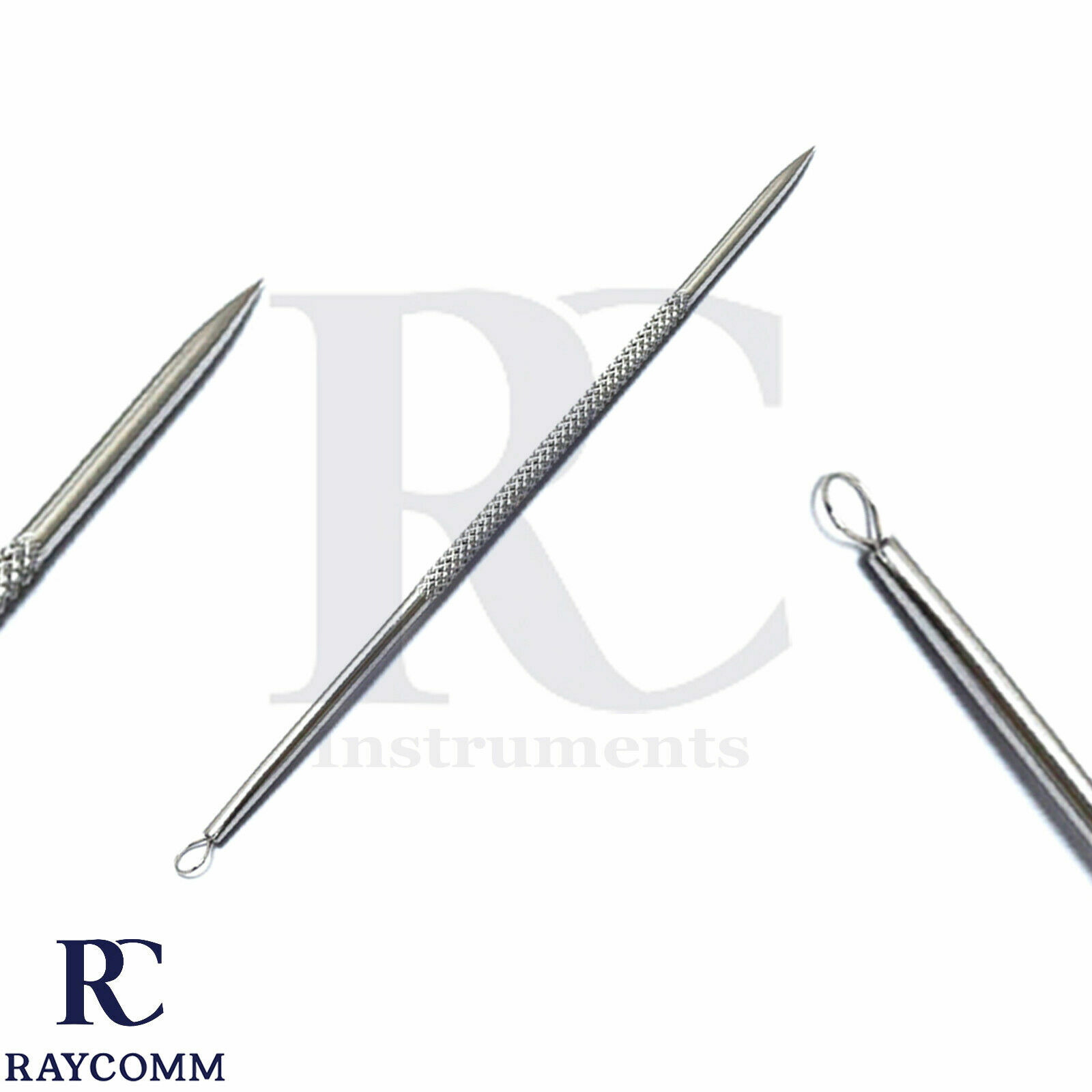 Blackhead Facial Acne Pimple Extractor Comedone Remover Kit Set Of 6