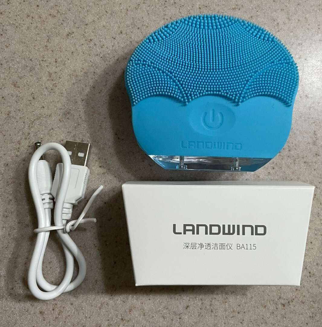 Landwind mini Facial Cleansing Brush Massaging Vibrations USA Seller Get It Fast
