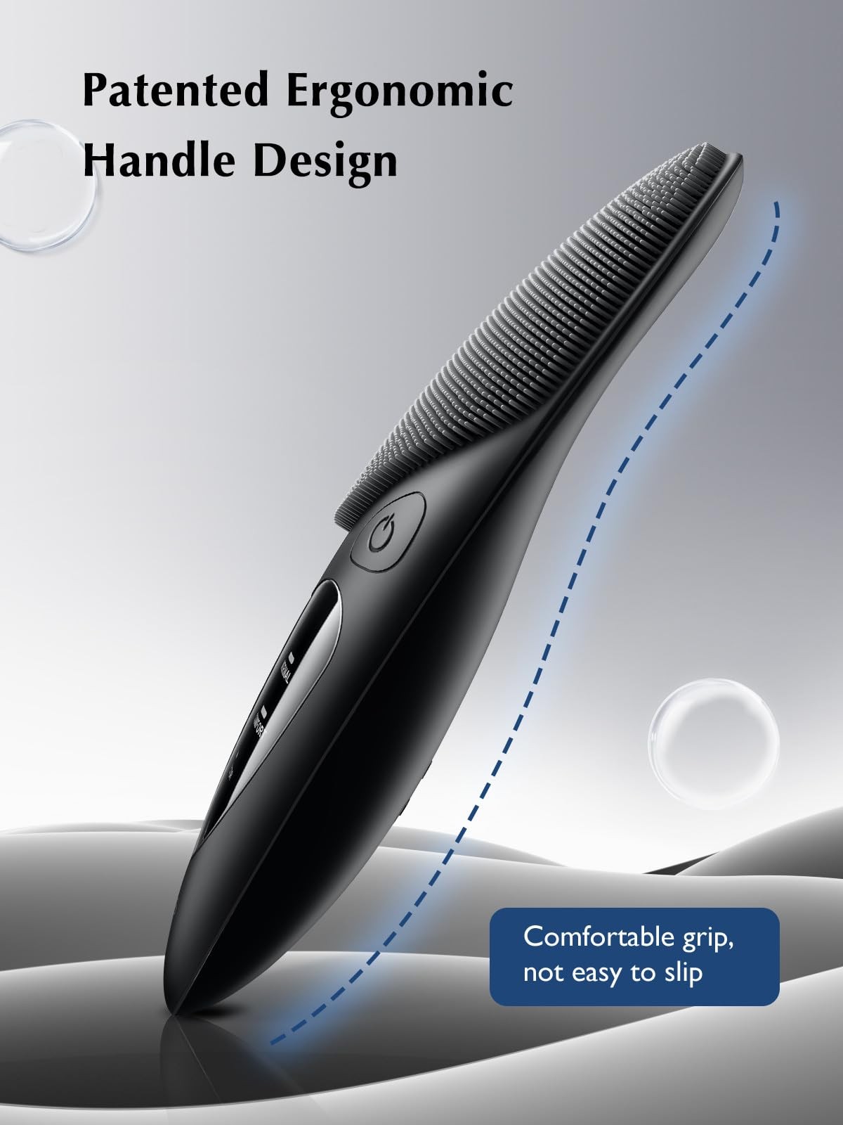 JMY05 Silicone Scrubber Cleansing Brush: Portable Waterproof Rechargeable Was…