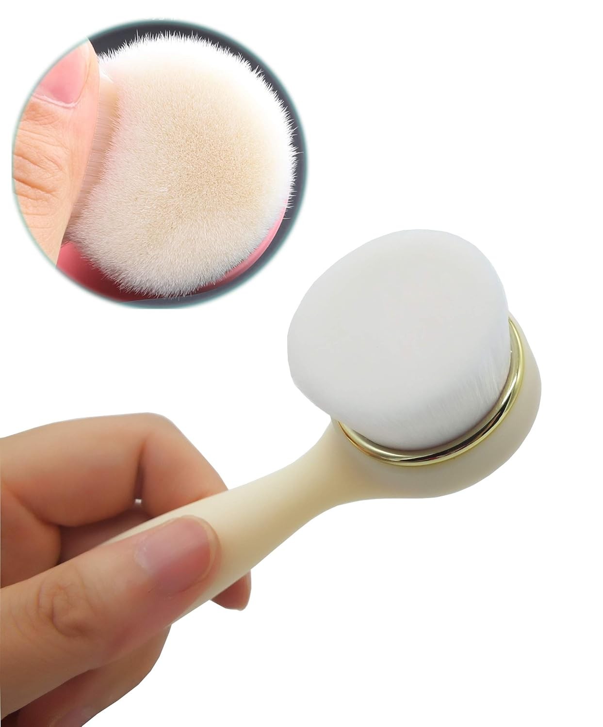 Ultra Soft Facial Cleansing Brush for Makeup Removal Acne Treatment Deep Pore