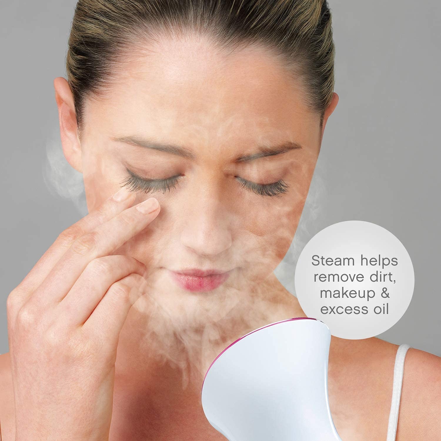 Panasonic Nano Ionic Facial Steamer with Ultra-Fine Steam EH-SA31 (White/Pink)