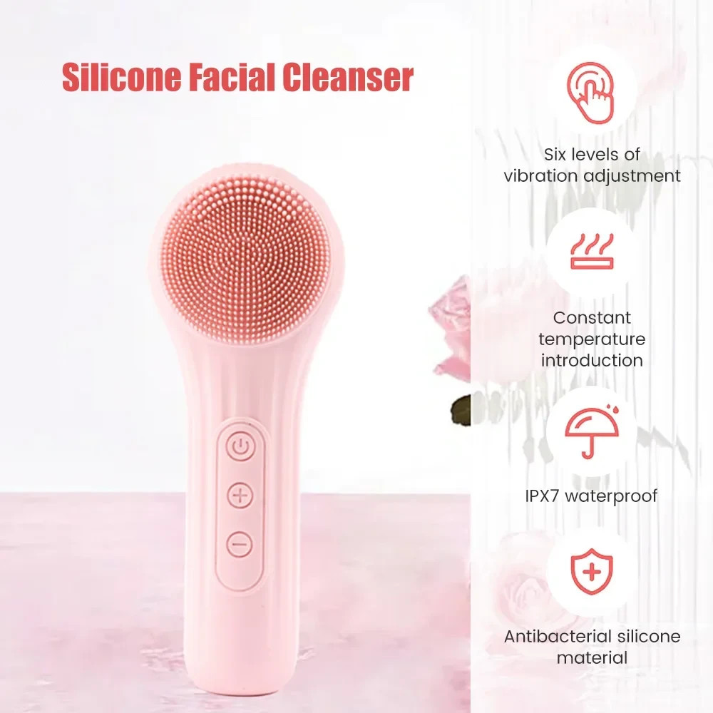 Scandic Sonic Glow – USB Rechargeable Silicone Facial Cleansing Brush | Waterpro