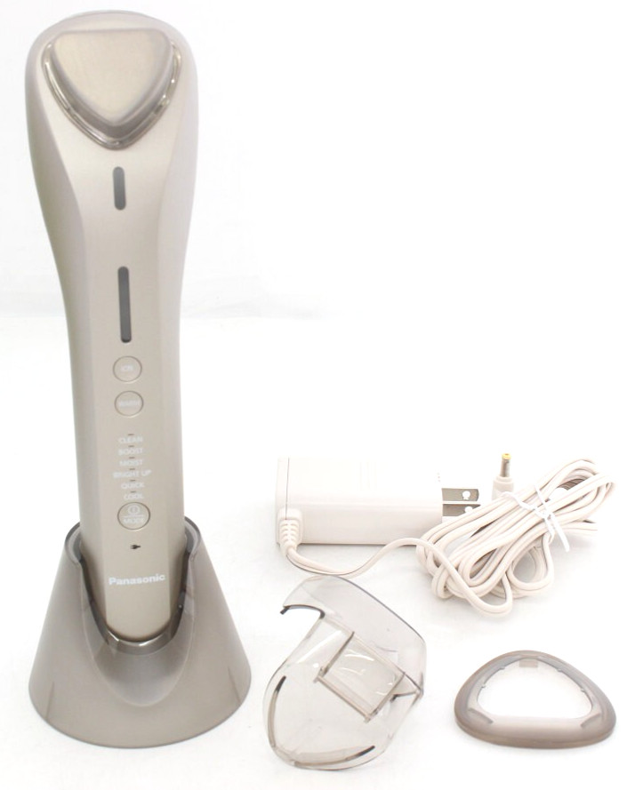 Panasonic EH-ST0A-N Ion Facial Machine Ion Boost Gold Tested From Japan