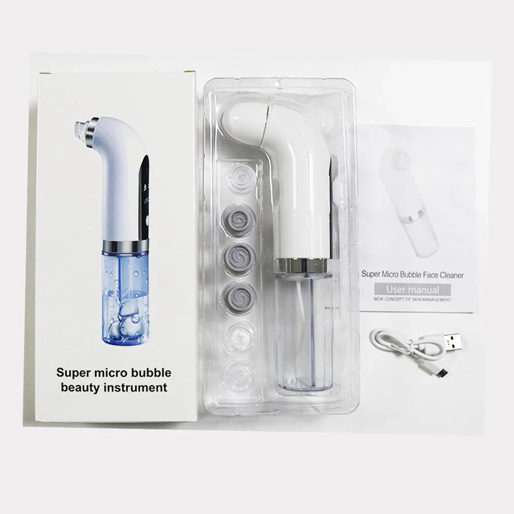 Super Micro Bubble Blackhead Remover – Electric Deep Pore Cleaner