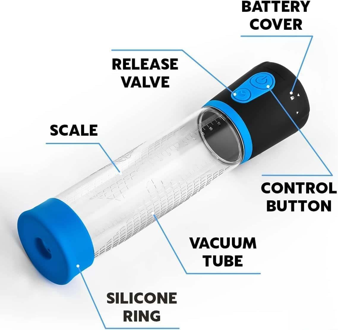Automatic Vacuum Pumps Increase Size Training Device, Silicone Suction Pocket Ex