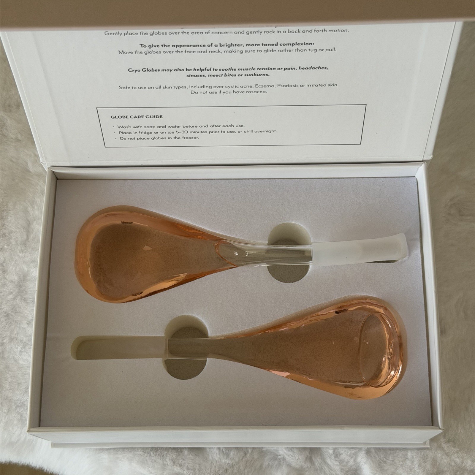 Jenny Patinkin Cryo Glow Globes (Set of 2) – Brand New In Box