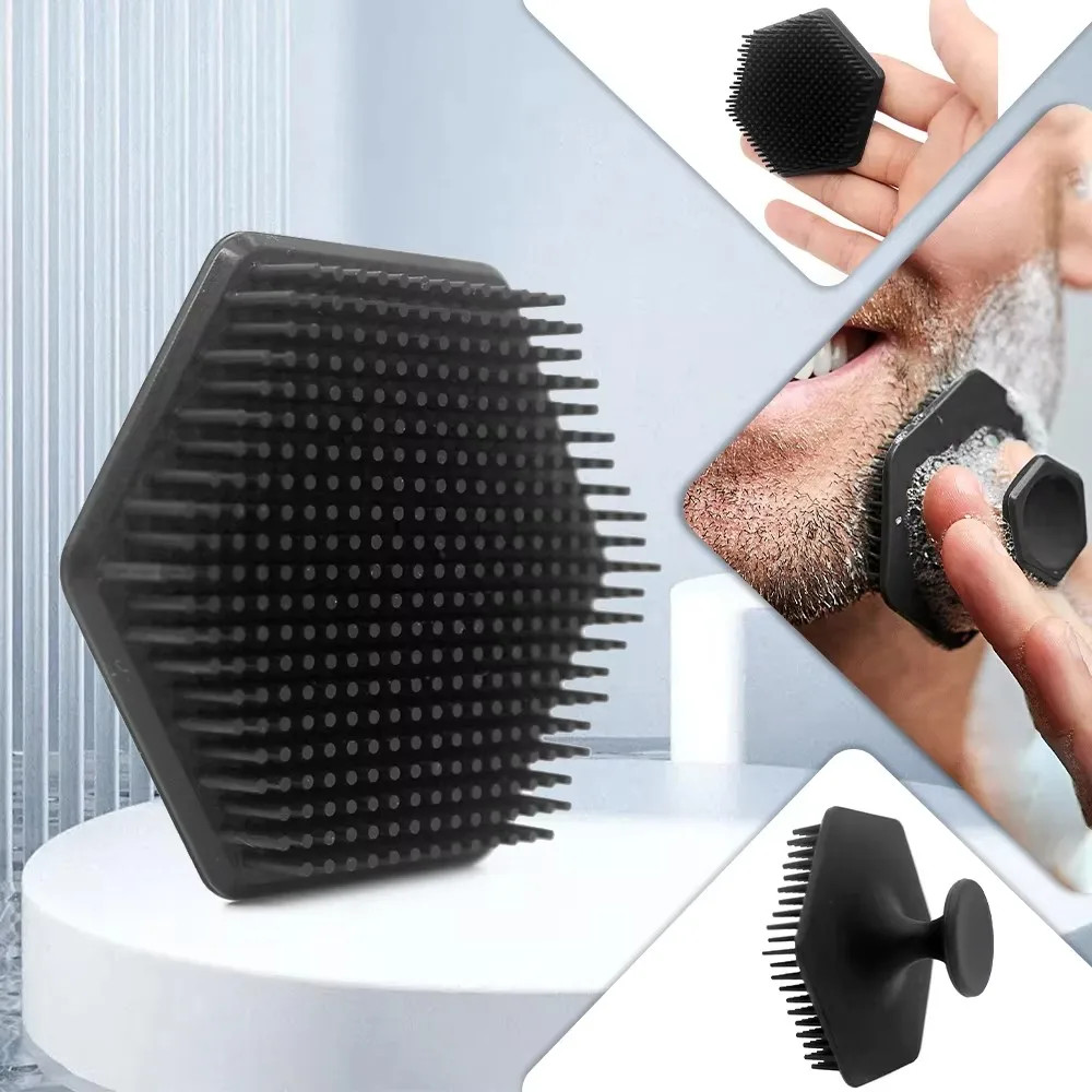 Soft Silicone Face Cleaning Brush Remove Makeup Blackhead Remover Portable
