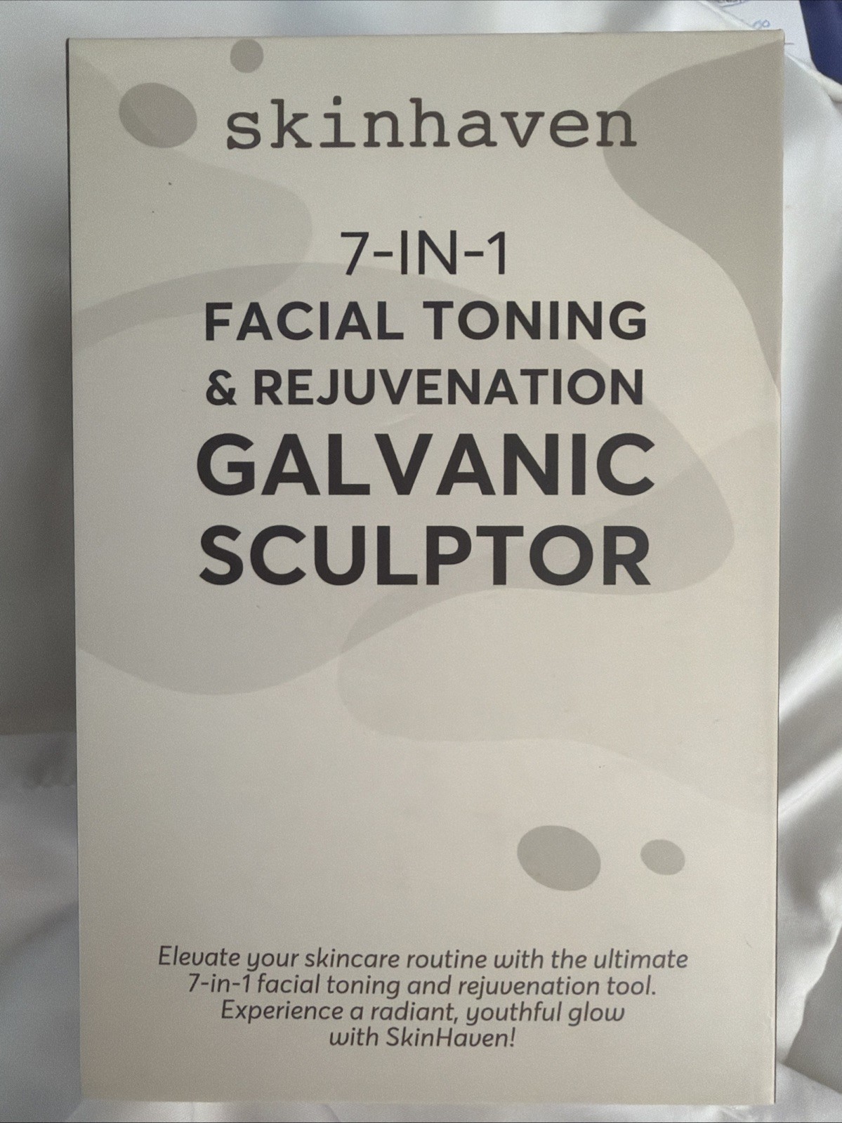 Skinhaven 7-in-1 Facial Toning & Rejuvenation Galvanic Sculpture NWT FDA Cleared