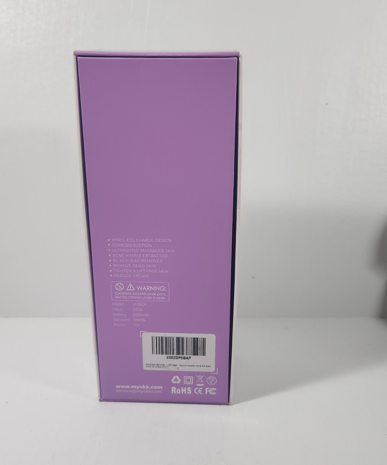 Blackhead Remover Vacuum VKK Upgraded Facial Pore Cleanser Vacuum OPEN BOX!