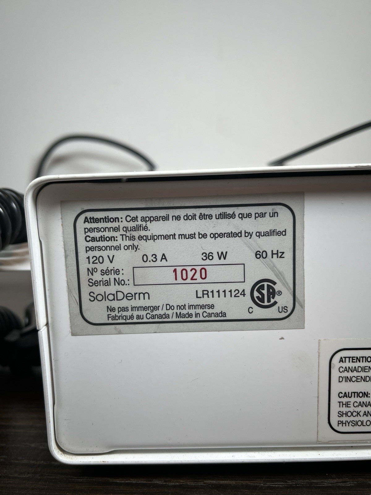 SolaDerm EquiPro LR111124 Professional Facial Spray Unit – Works Great