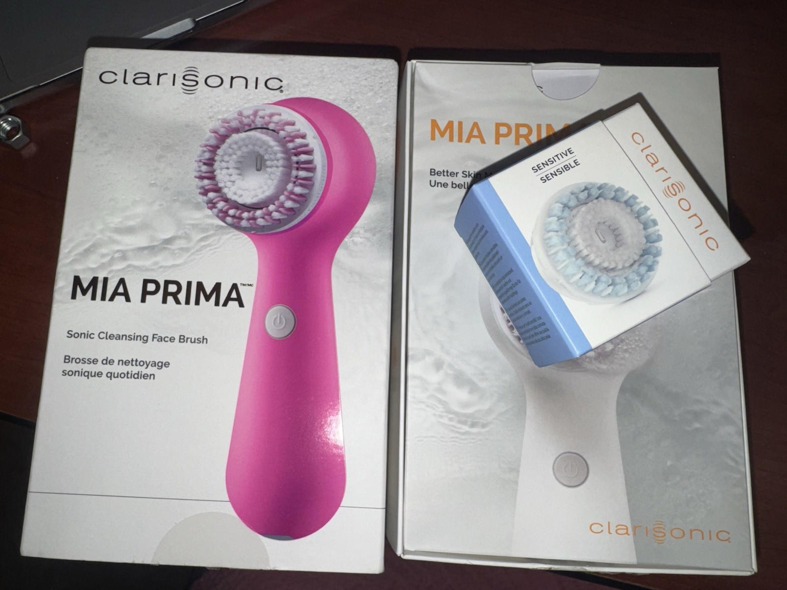 Clarisonic Mia 2 Sonic Skin Cleansing System – Pink NEW with Extra Brush Head!