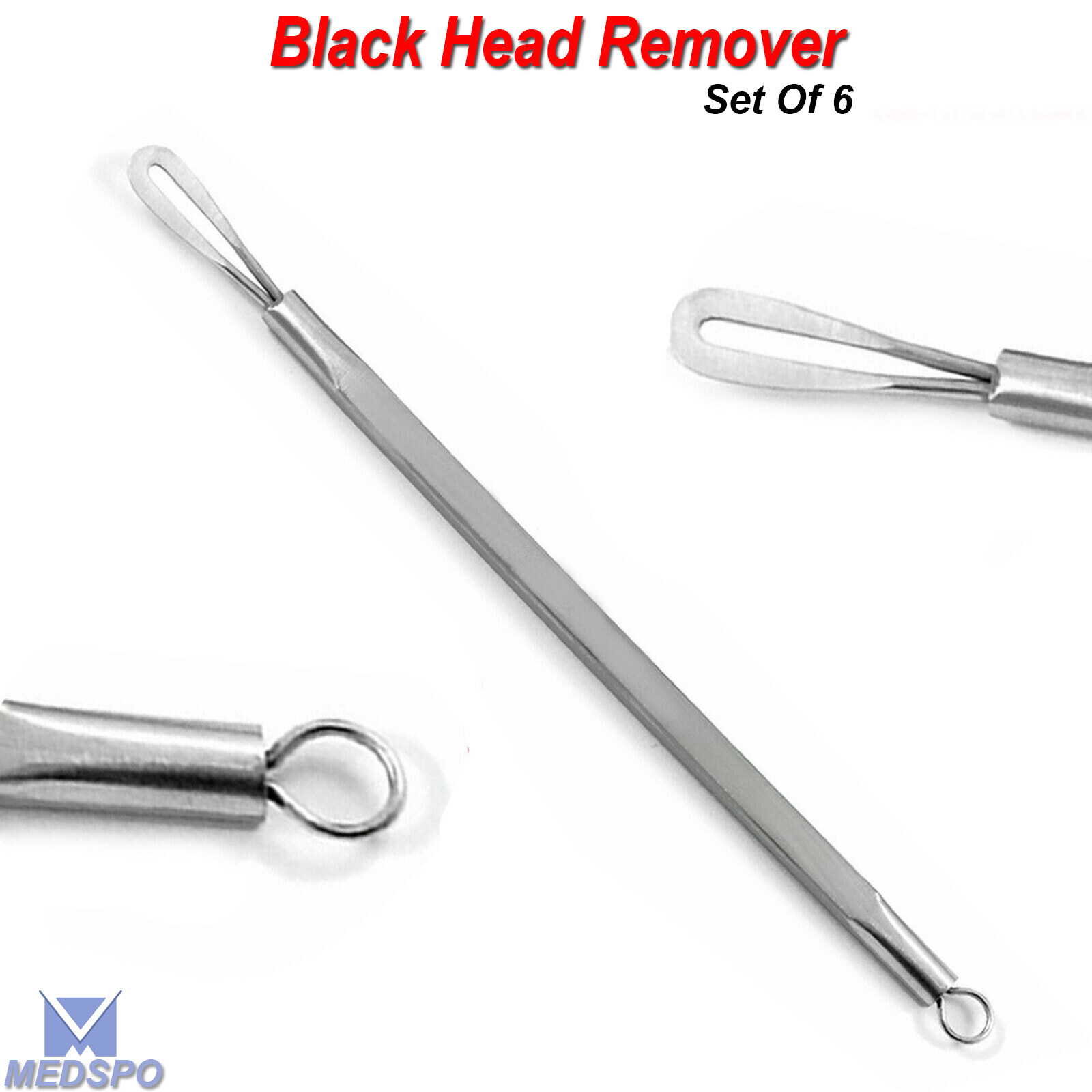 Acne Needle Blackhead Remover Pimple Blemish Comedone Extractor Tools Kits