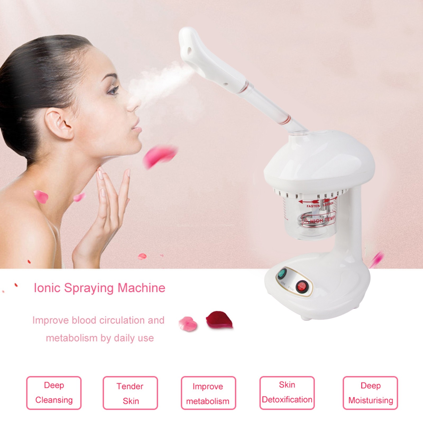 Steamer For Face Ionic Facial Steamer Table Top Spa Face Steamer