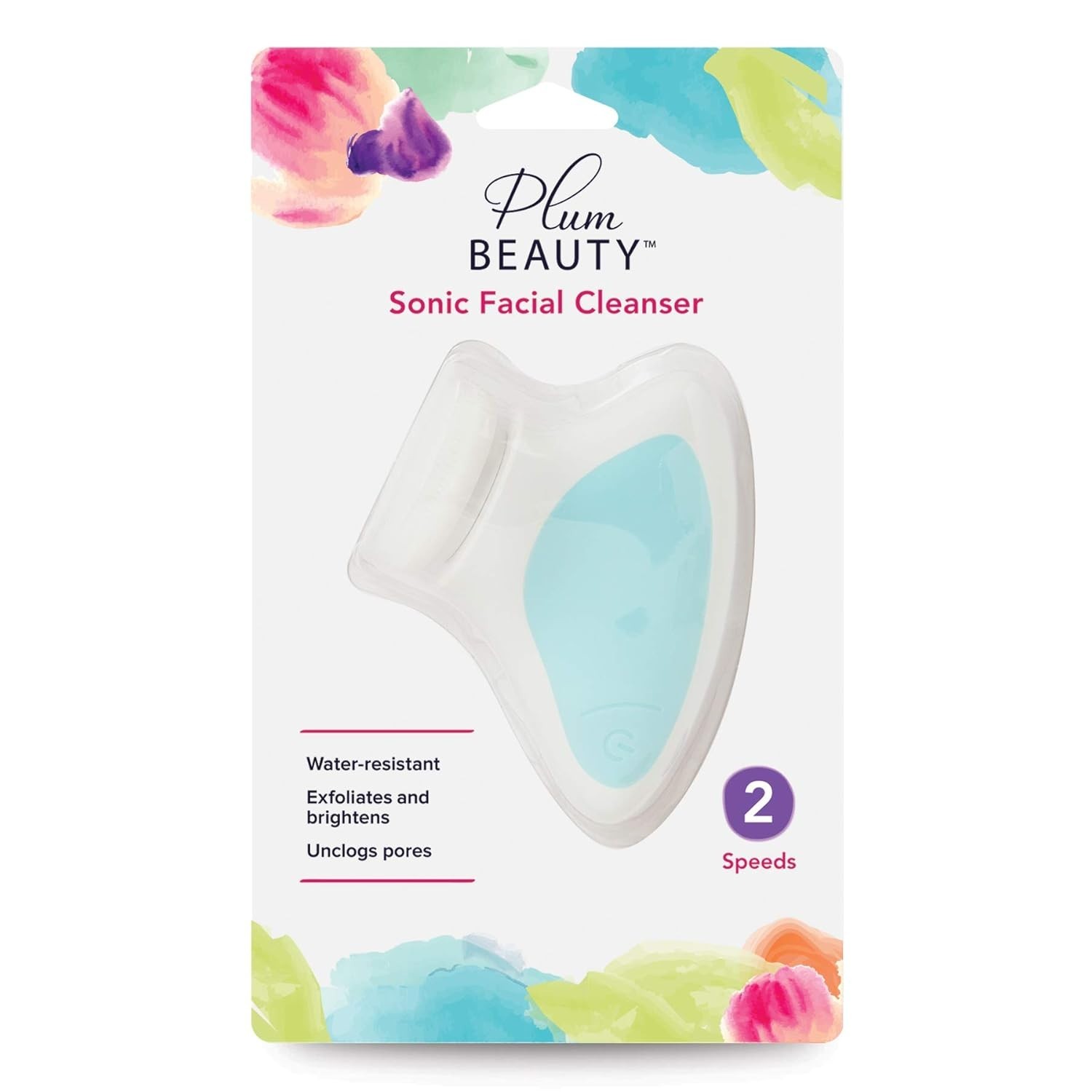 Dual-Speed Electric Facial Scrubber – Sonic Cleaning with Portable Convenience