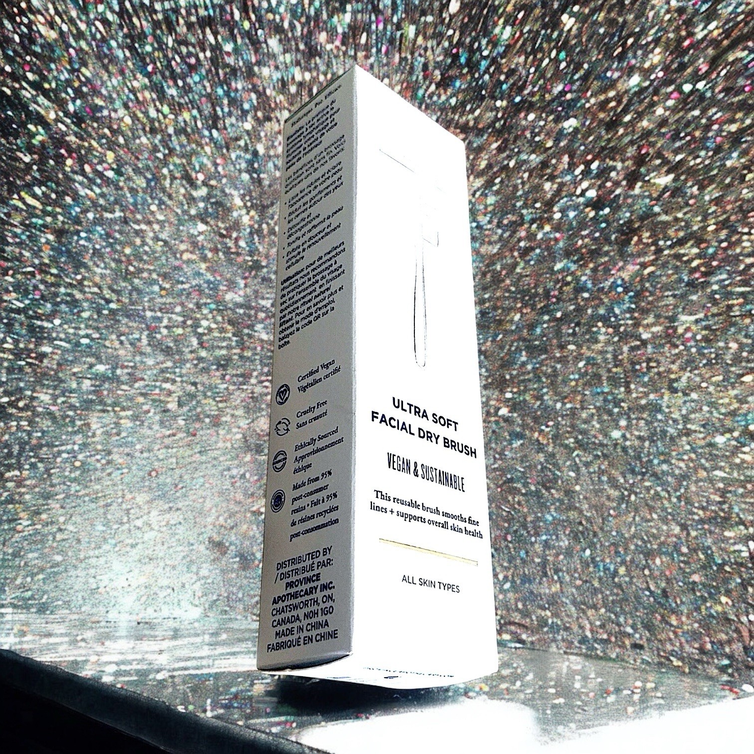 PROVINCE + APOTHECARY Ultra Soft Facial Dry Brush Vegan & Sustainable NIB