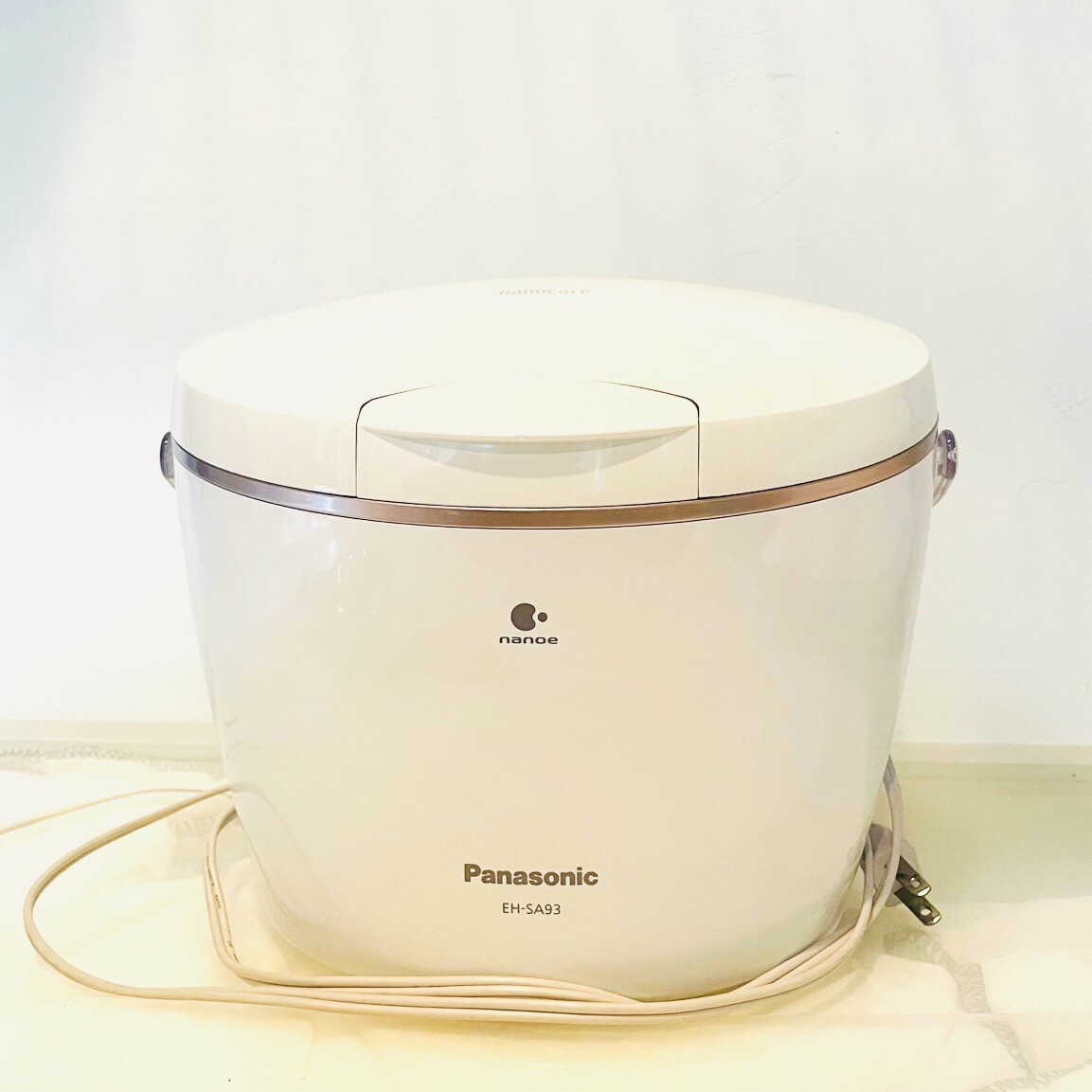 Panasonic EH-SA93-PN NanoCare Ion Facial Skin Care Steamer Gold Pink-excellent