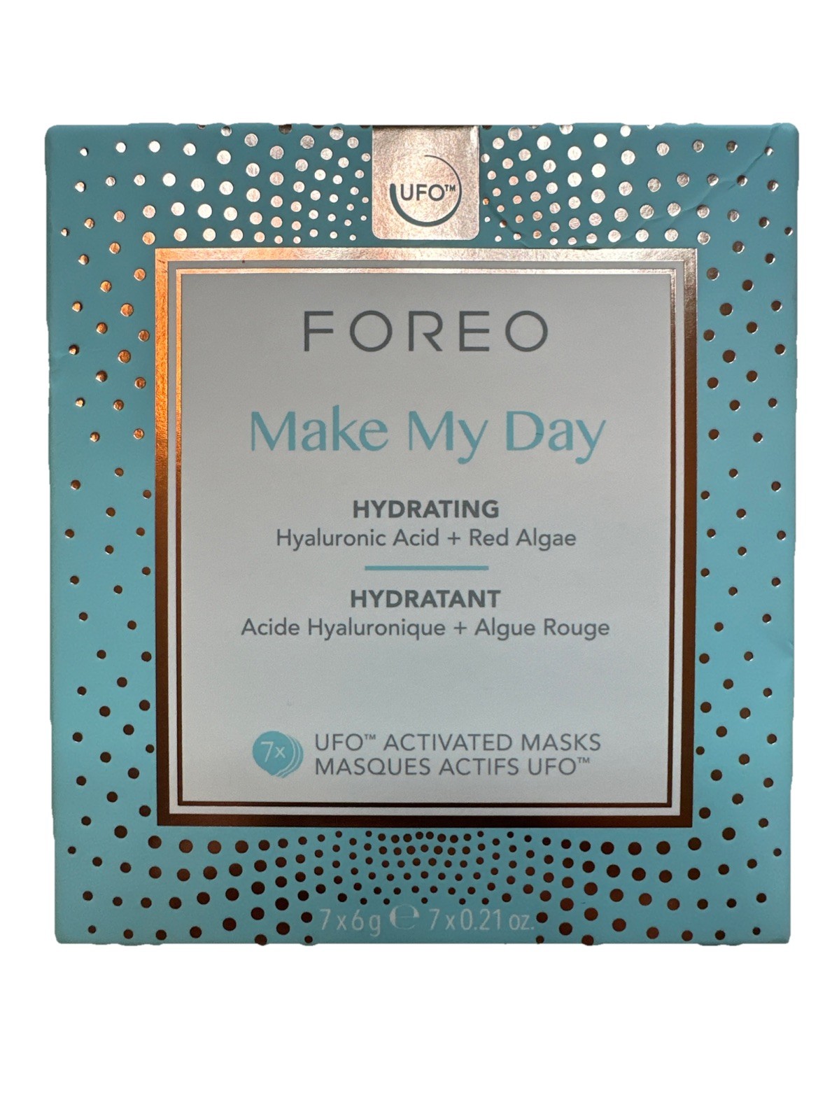 Foreo UFO 2 Black 5-in-1 Spa Anti-Aging Facial Treatment & 7x Masks NEW SEALED
