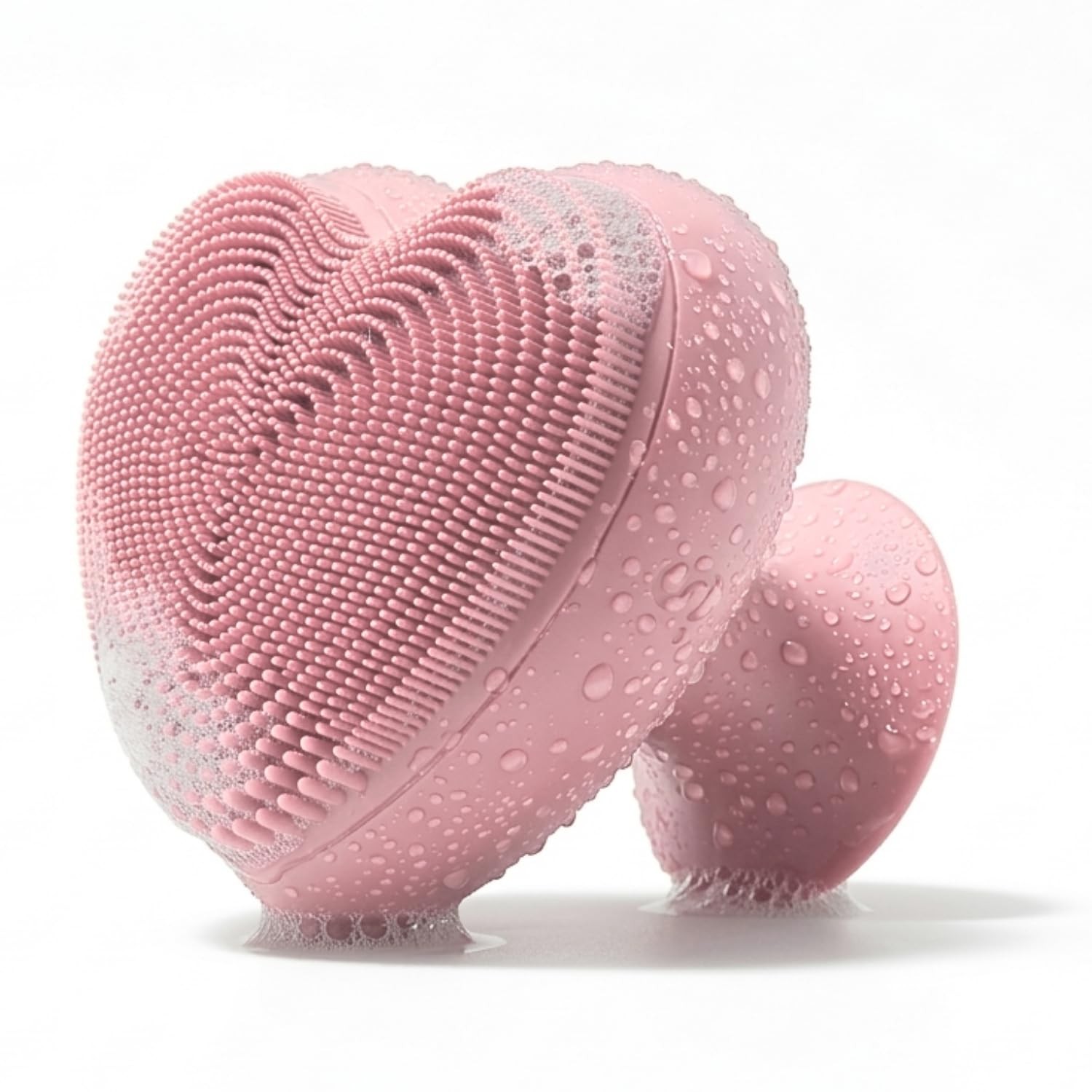Heart Clean ⁺ – Silicone Scrubber for Acne with 7000+ Pulses – IPX7 Waterproo…