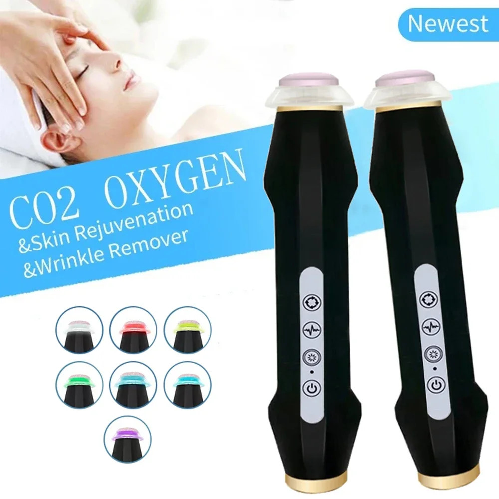 New CO2 Oxygen Bubble Device Exfoliate Oxygen Facial Machine Wrinkle Removal
