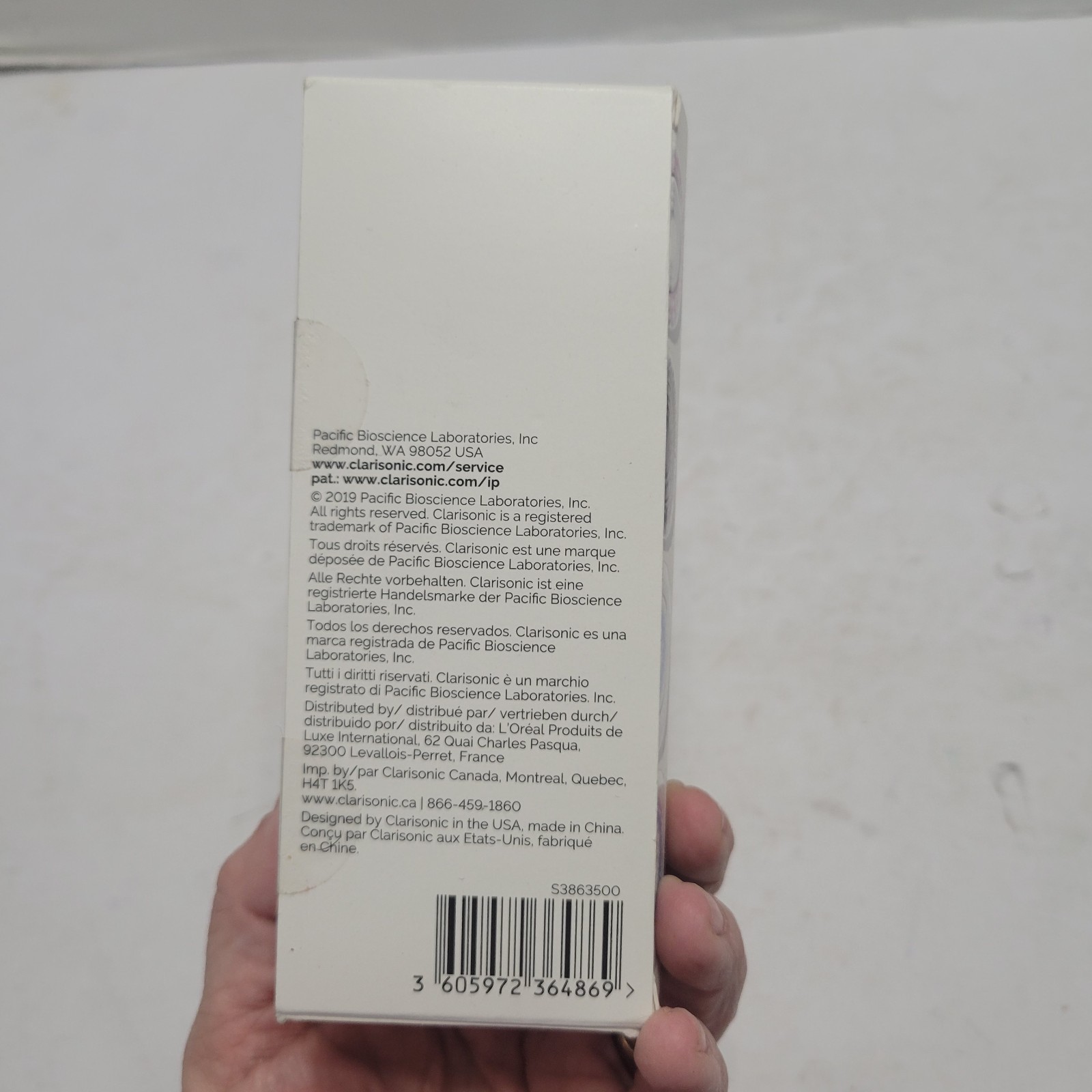 3 Clarisonic Brush Heads: Radiance New, Skin Detox New, Pore Minimizing Used