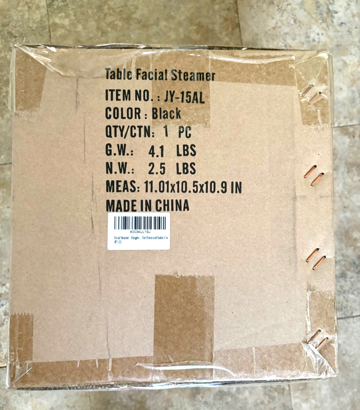 Kingsteam Nano Ionic Ozone Facial Steamer JY-15A Professional HotMist Sealed New