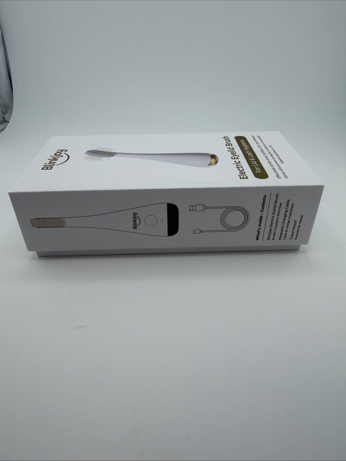 Electric Eyelid Brush 2 – Optometrist Approved Lid Hygiene Tool for Demodex, Ble