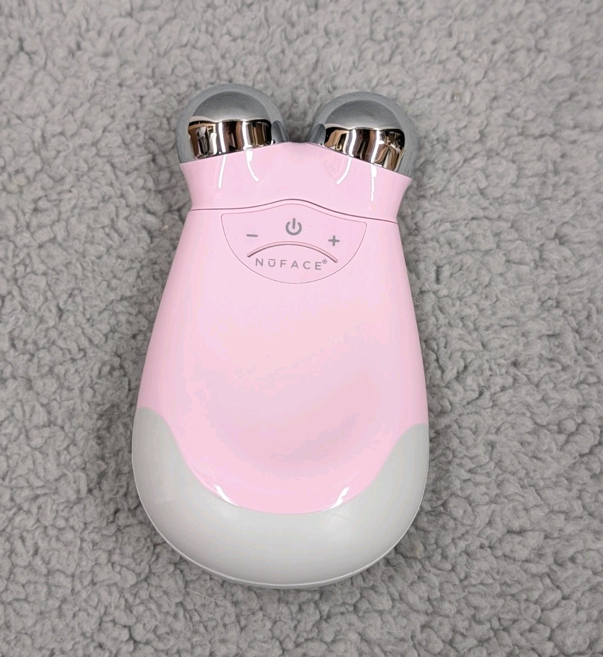 NuFACE Trinity Microcurrent Toning Device Pink Orchid with Eye & Lip Accessory