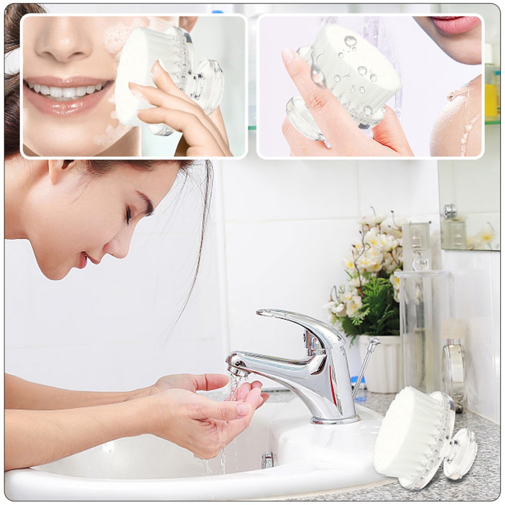 1Pack Face Cleansing Brush Manual For Facial Skin .1In