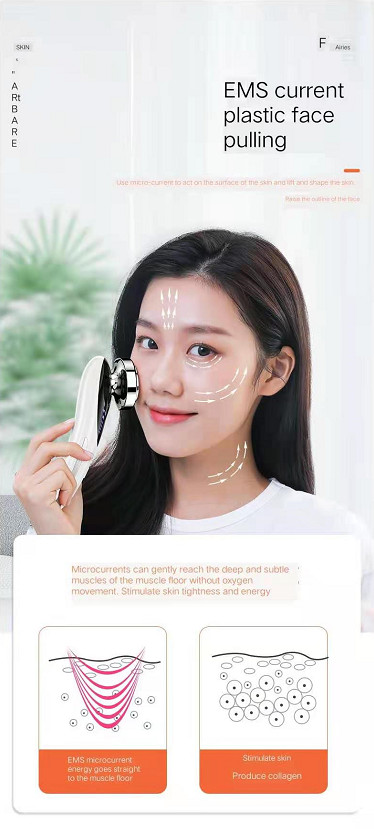 LED Photon Facial Lifting Massager Skin Tightening Rejuvenation Beauty Machine
