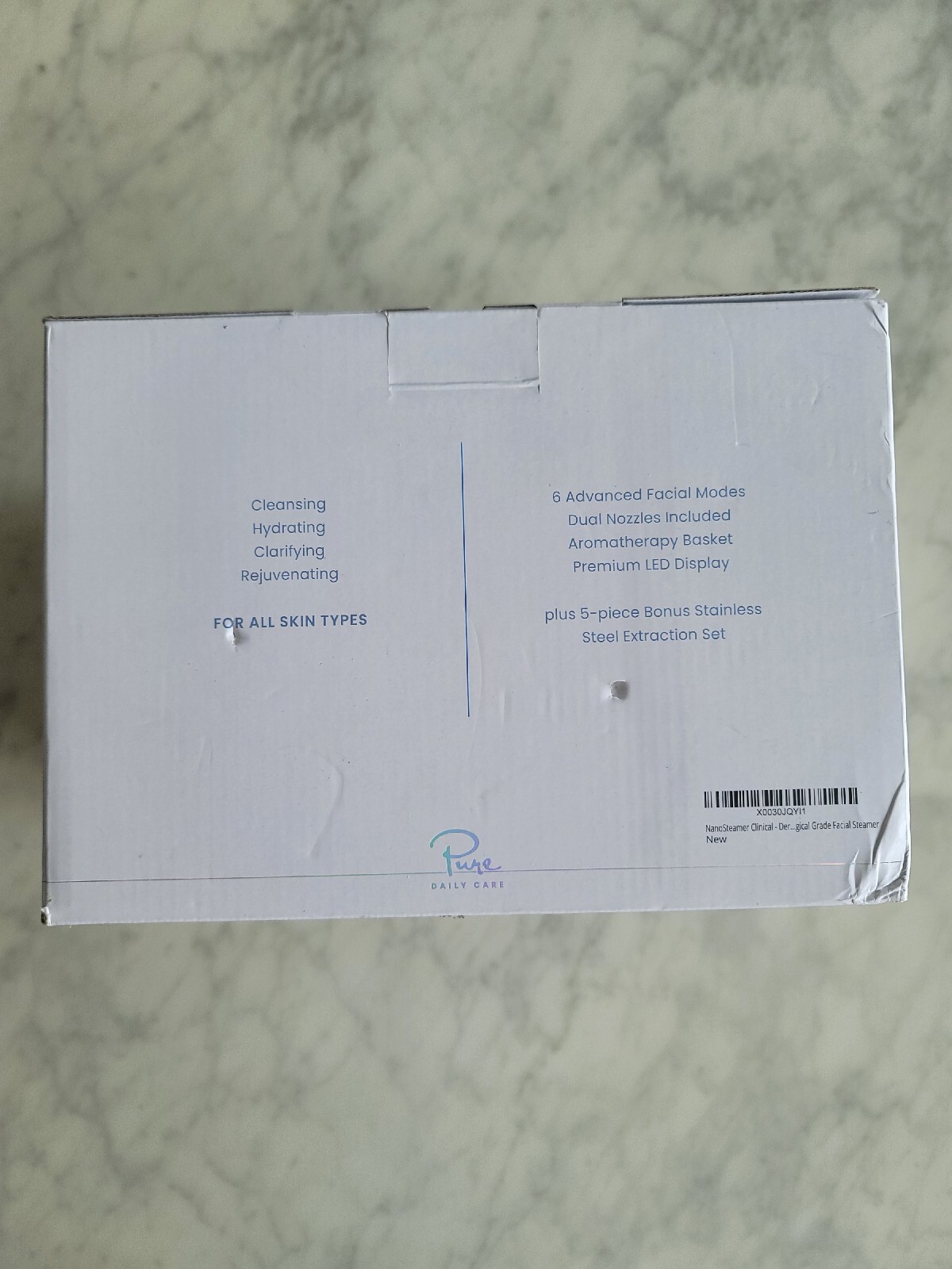 NanoSteamer Clinical – 10-in-1 Smart Steam Dermatologist Grade Facial Steamer