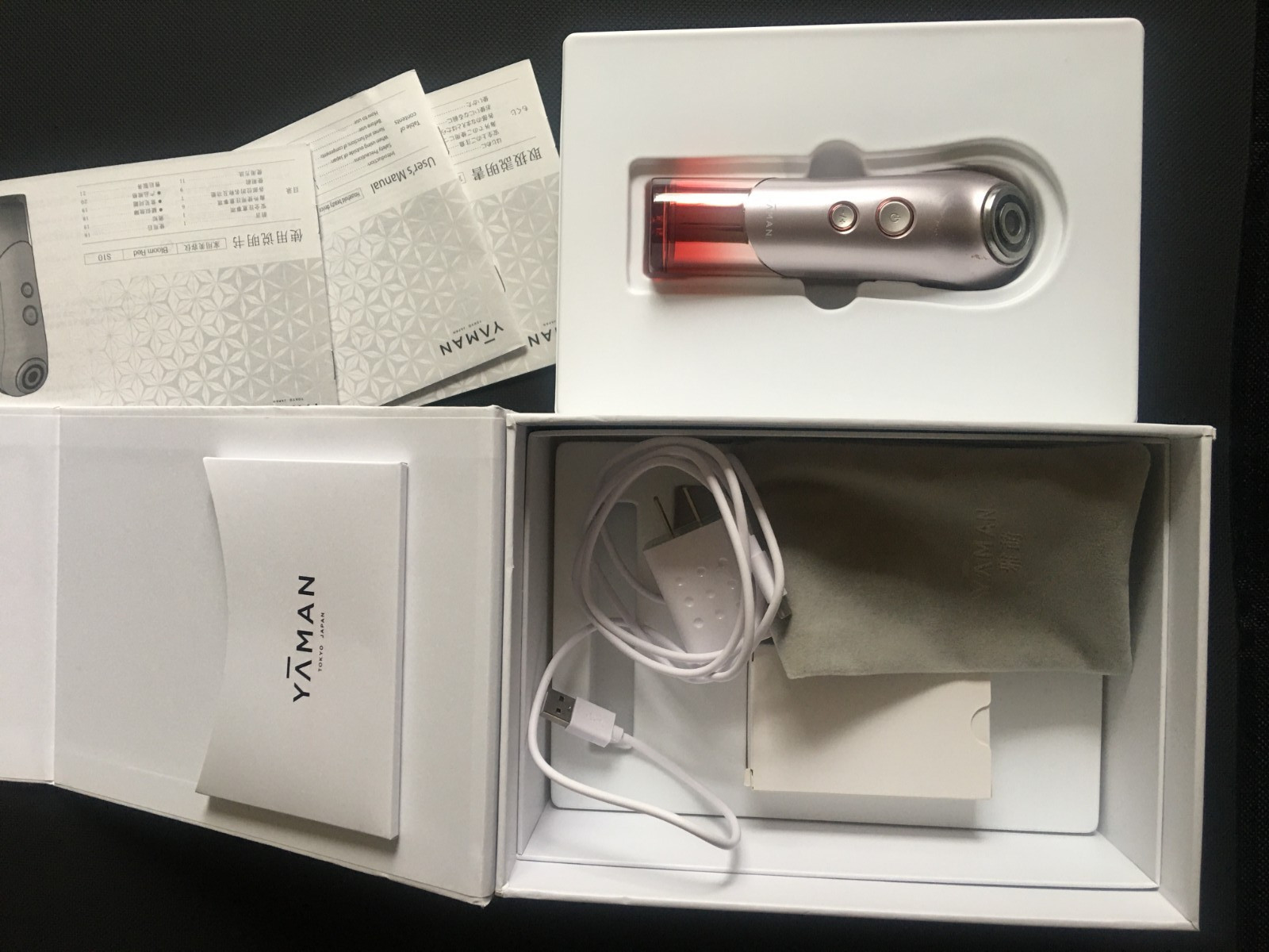 YA-MAN RF Bloom Red Anti-aging, lifting device S10 Made and purchased in Japan