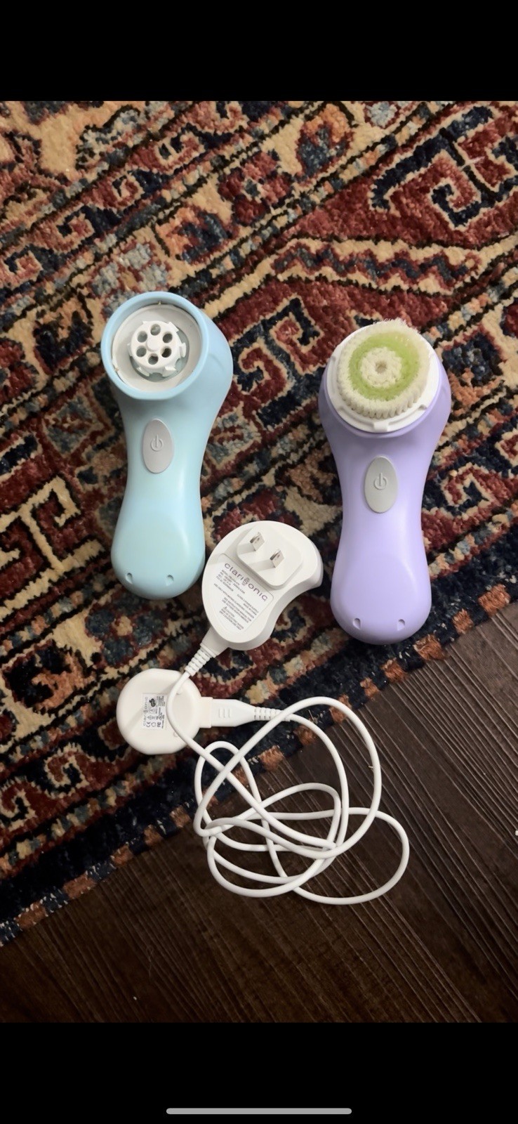Clarisonic Mia Lot of 2 – One w/ Brush, One w/o – Shared Charger