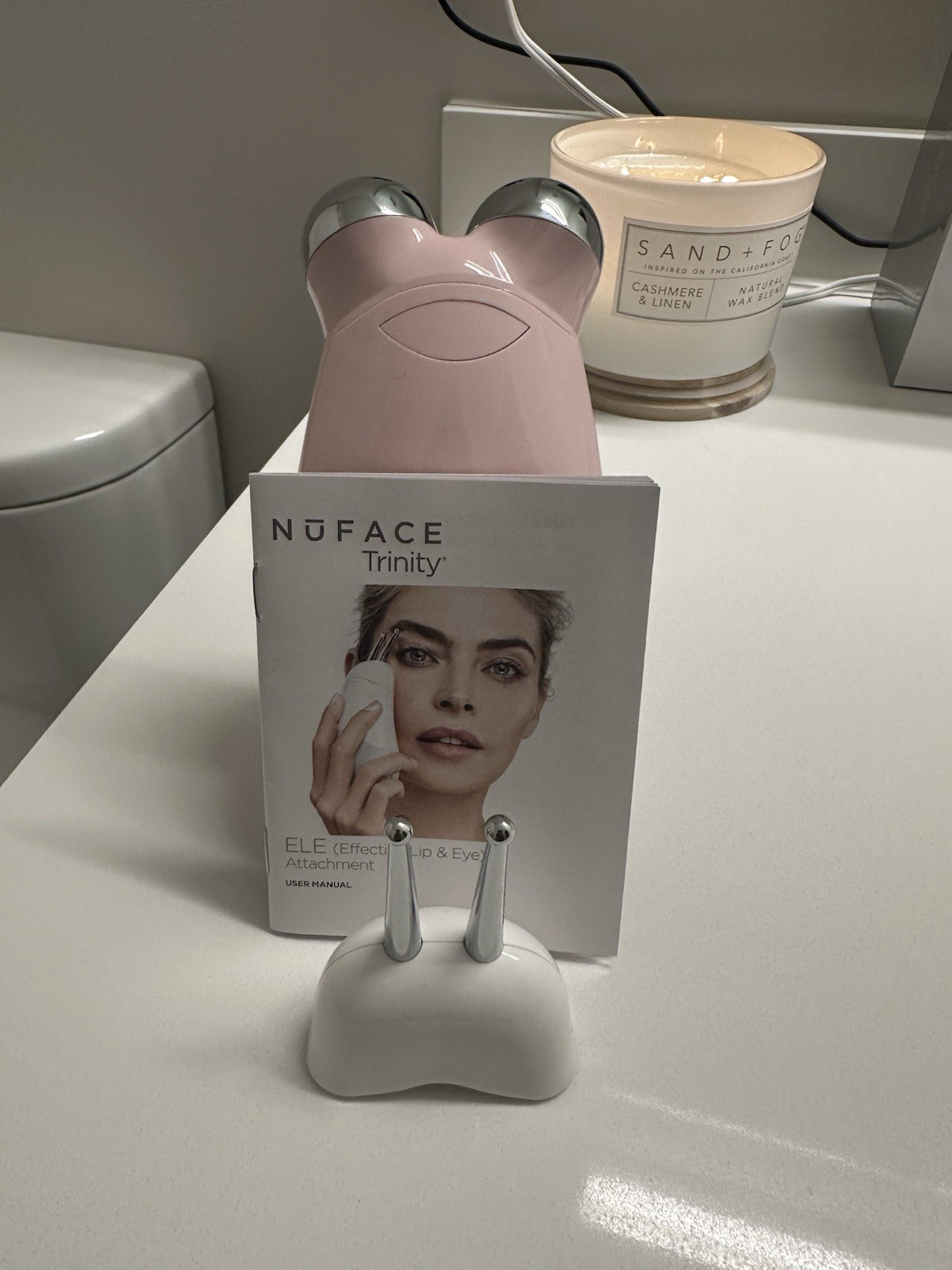 NuFace Trinity Pro and Mini Facial Toning Device w/ Lip & Wrinkle Attachments